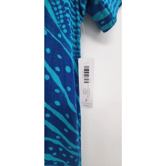 New NWT Chico's Archipelago Notch Elbow Soft Knit Dress Size 2 Large 12-14 - Picture 4 of 6